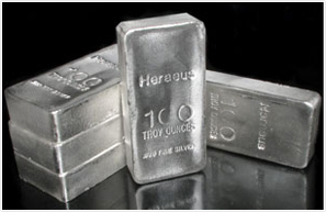  ONE HUNDRED OUNCE .999 SILVER BARS